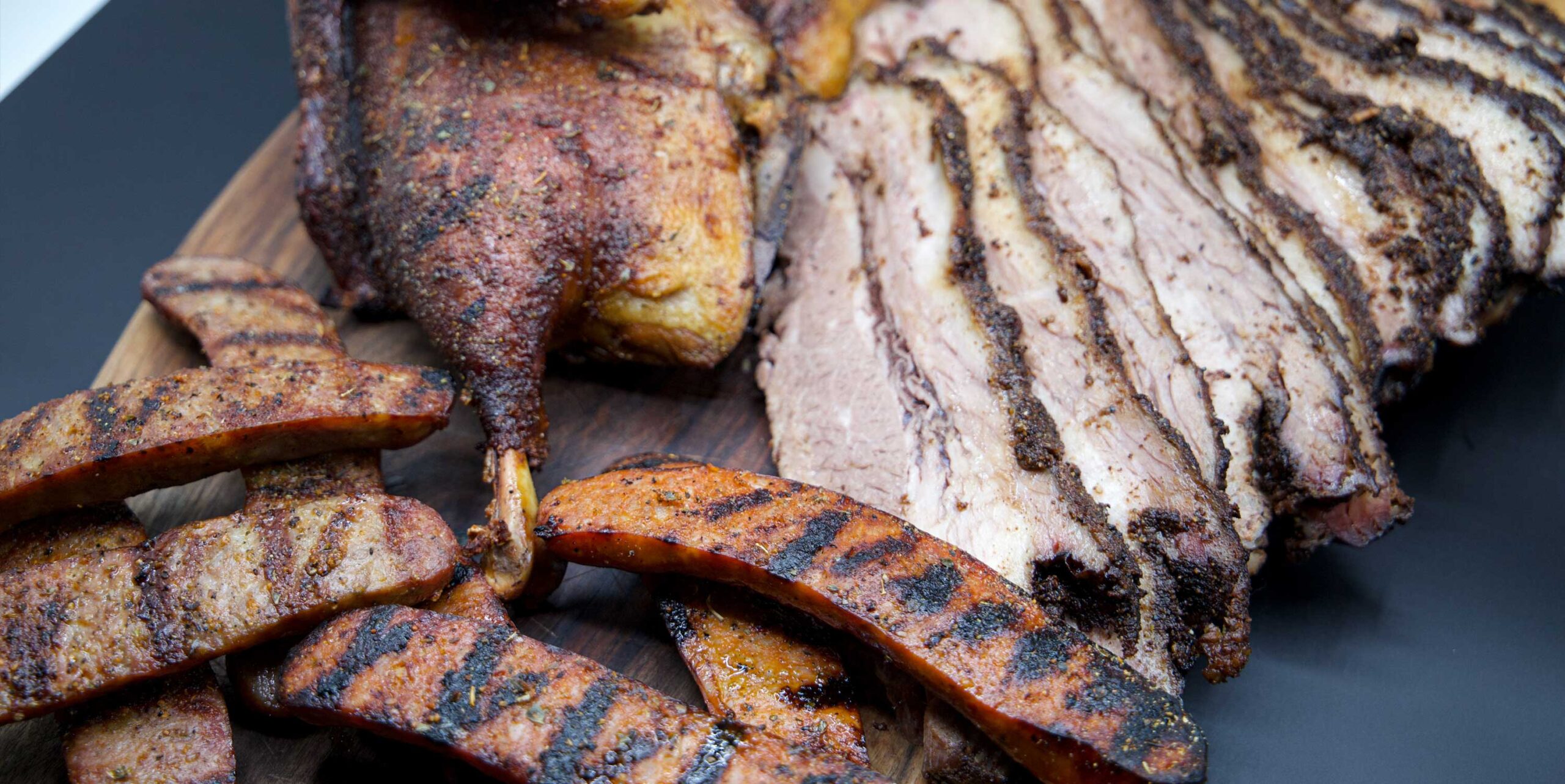 Smoky Rock BBQ smokehouse platter